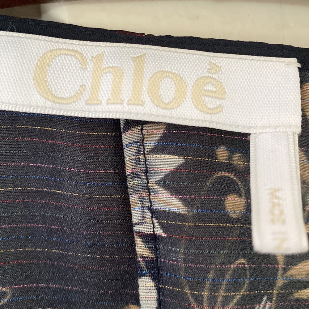 Multicolor Dark Navy Chloé Jumpsuit - Picture 12 of 16